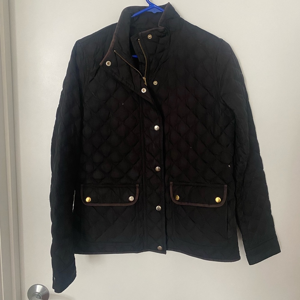 J Crew quilted jacket